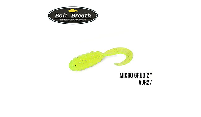 Твистер Bait Breath Micro Grub 2.0", 12 шт - фото 7