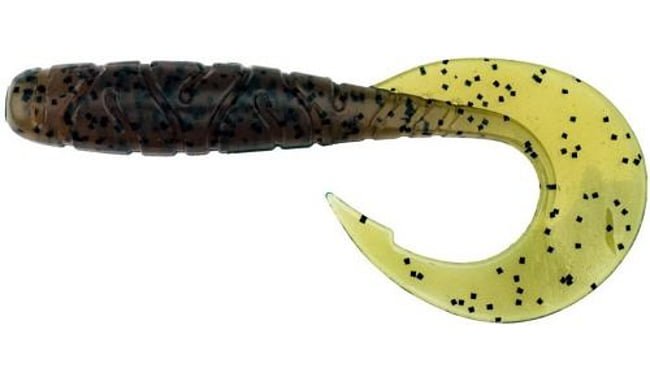Твистер FishUp Mighty Grub 4.5", 4 шт - фото 4