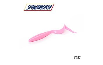 Твистер Sawamura One'Up Curly 3.5", 6 шт