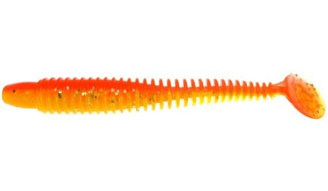 Виброхвост Lunker City Swimming Ribster 4.0", 1 шт - фото 5