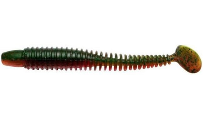 Виброхвост Lunker City Swimming Ribster 4.0", 1 шт - фото 1