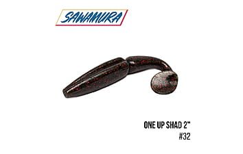 Виброхвост Sawamura One'Up Shad 2.0" 9 шт