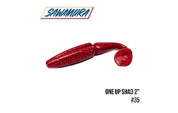 Виброхвост Sawamura One'Up Shad 2.0" 9 шт