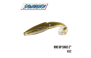 Виброхвост Sawamura One'Up Shad 2.0" 9 шт