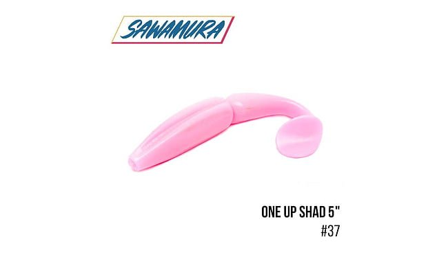 Виброхвост Sawamura One'Up Shad 5.0", 5 шт - фото 10