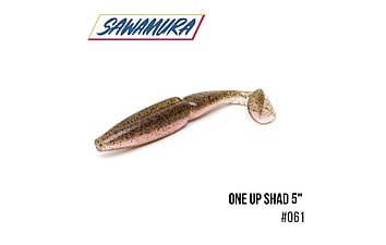 Виброхвост Sawamura One'Up Shad 5.0", 5 шт