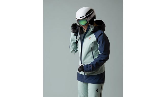 Горнолыжная маска Scott LCG Compact Teal Chrome + Blue Chrome - дополнительное фото 3