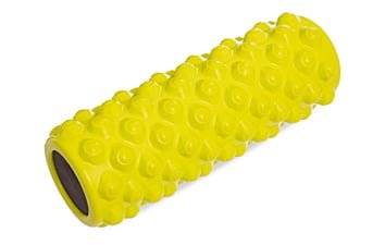 Массажный ролик Grid Bubble Roller FI-5714 14x36 см