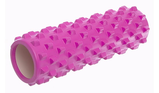 Масажний ролик Grid Bubble Roller FI-6672 14x45 см - фото 1