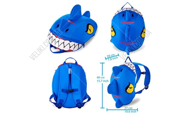 Рюкзак Crazy Safety Dragon 5 л - дополнительное фото 1