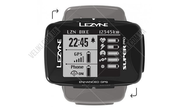 Велокомп'ютер Lezyne Super Pro - дополнительное фото 3