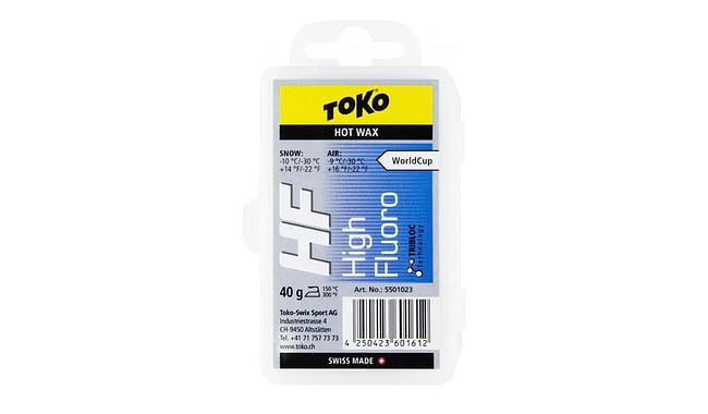 Воск Toko HF Hot Wax Blue 40 г - фото 1