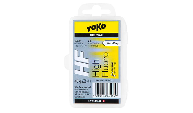 Воск Toko HF Hot Wax Yellow 40 г - фото 1