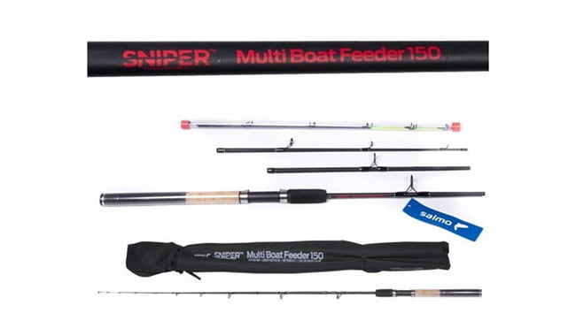 Фідерне вудилище Salmo Sniper Multi Boat Feeder 150 г 1,8 м - фото 1