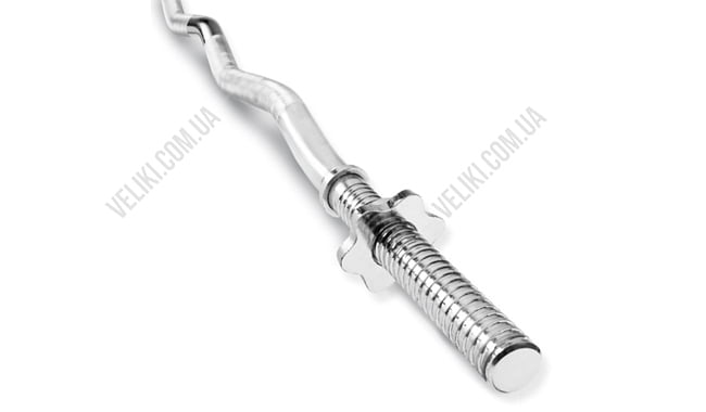 Набор Hop-Sport Premium 57 кг с W-образным грифом - дополнительное фото 1