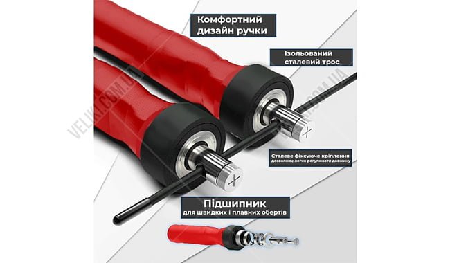 Скакалка PowerPlay 4208 - дополнительное фото 1