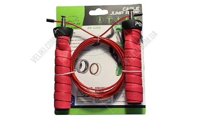 Скакалка PowerPlay 4208 - дополнительное фото 3