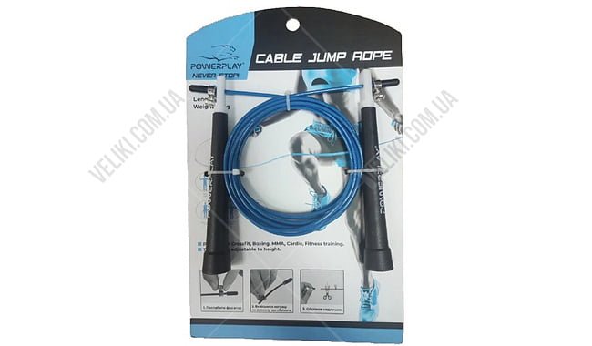 Скакалка скоростная PowerPlay 4202 - дополнительное фото 15