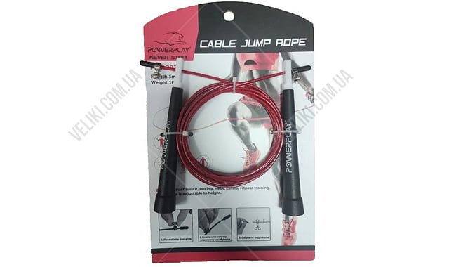Скакалка скоростная PowerPlay 4202 - дополнительное фото 16