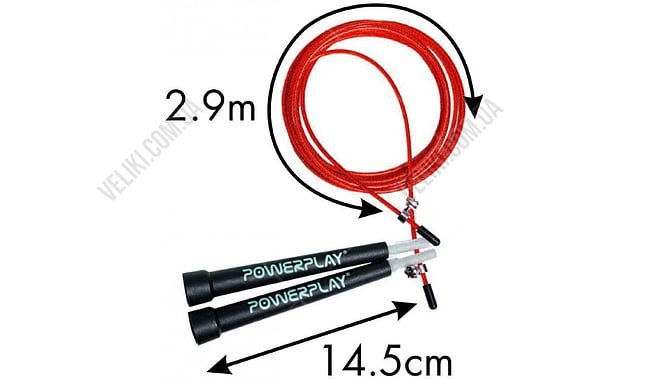 Скакалка скоростная PowerPlay 4202 - дополнительное фото 17