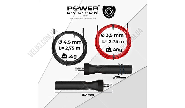 Скакалка Power System 4079 - дополнительное фото 4