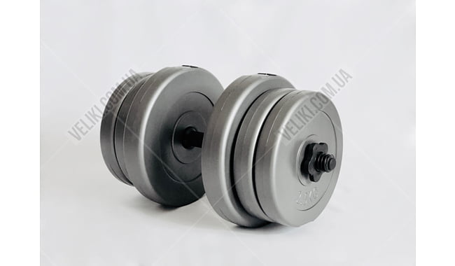 Гантелі WCG 2х20 кг - дополнительное фото 2