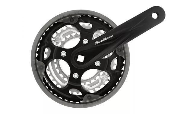 Система шатунів SunRace FCM300 CG 28-38-48T 170 мм - фото 1