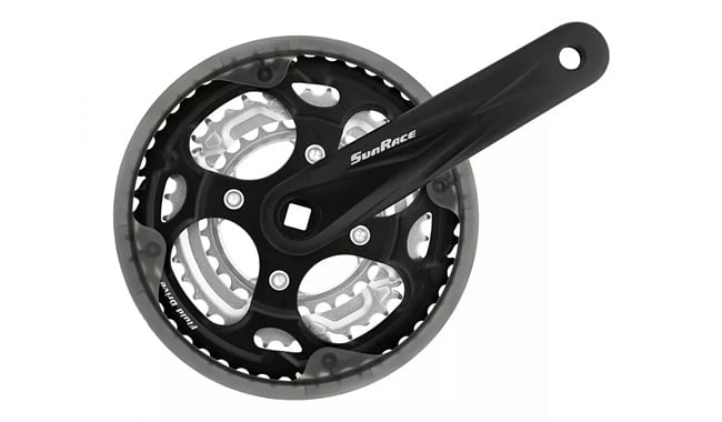 Система шатунів SunRace FCM300 CG 28-38-48T 175 мм - фото 1