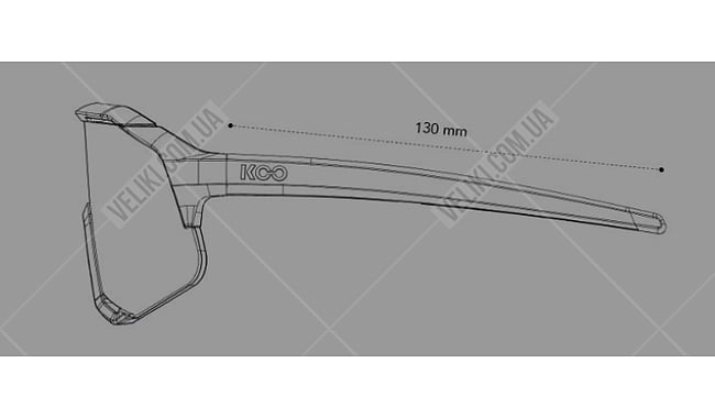 Очки KOO Demos Limited Edition Red Mirror Uni - дополнительное фото 5