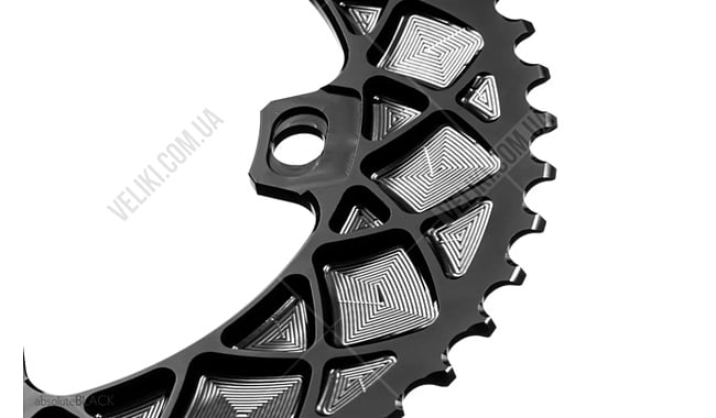 Зірка шатуна absoluteBLACK FSA Oval ABS 110/4 52T - дополнительное фото 1