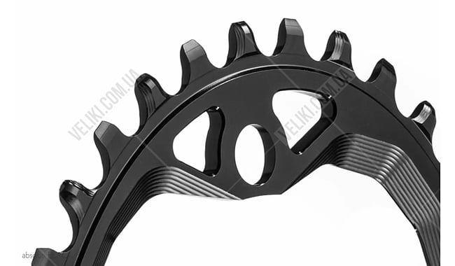 Зірка шатуна absoluteBLACK Oval 104 SH12 32T - дополнительное фото 1