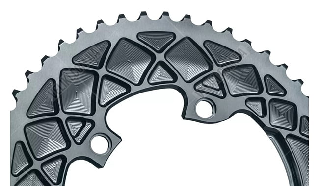 Звезда шатуна absoluteBLACK Oval R9100 52T - дополнительное фото 1