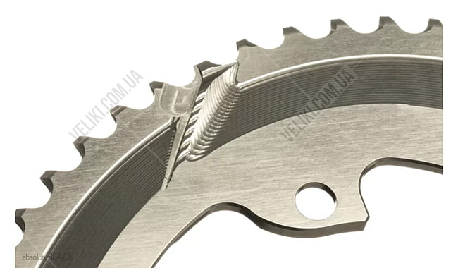 Зірка шатуна absoluteBLACK Oval R9100 53T - дополнительное фото 1