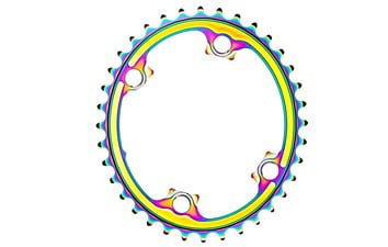 Звезда шатуна absoluteBLACK Oval R9100 PVD 39T