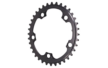 Зірка шатуна absoluteBLACK 2X Winter Oval 110/5 36T