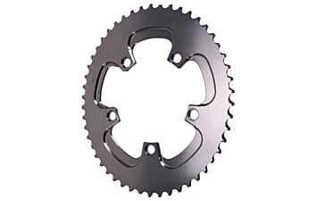 Звезда шатуна absoluteBLACK 2X Winter Oval 110/5 50T