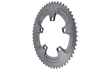 Звезда шатуна absoluteBLACK 2X Winter Oval 110/5 52T