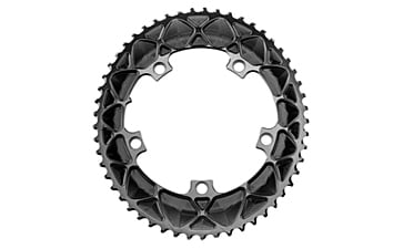 Зірка шатуна absoluteBLACK 2X Oval 130/5 53T