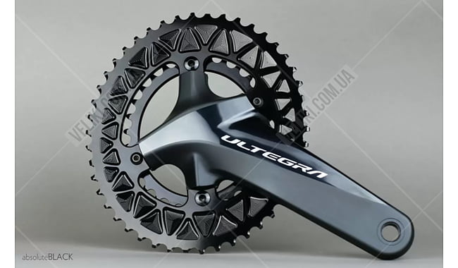 Звезда шатуна absoluteBLACK 2X Subcompact 110/4 46T - дополнительное фото 1