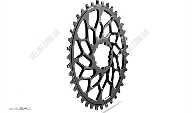 Зірка шатуна absoluteBLACK CX 1X Oval Sram DM 36T - дополнительное фото 1