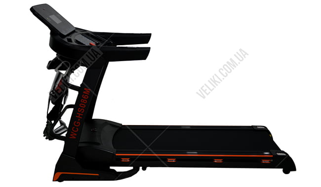 Бігова доріжка WCG HS086M + гантелі та масажер - дополнительное фото 1