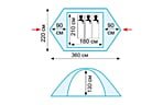 Палатка Tramp Nishe 3 v2 - дополнительное фото 2