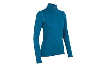 Термокофта Icebreaker Bodyfit 200 Oasis Long Sleeve Half Zip Stripe Women's