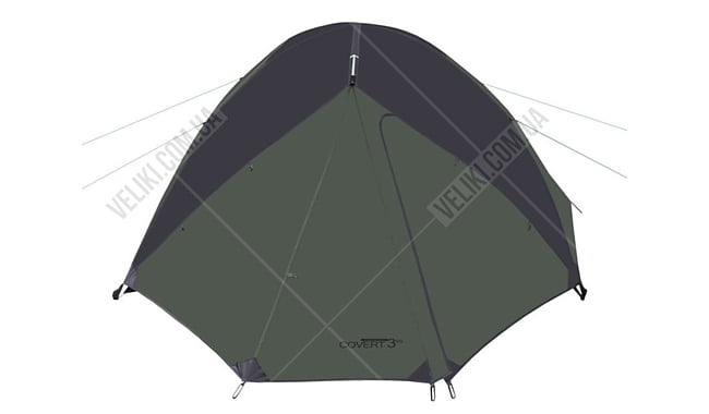 Палатка Hannah Covert 3 WS - дополнительное фото 2