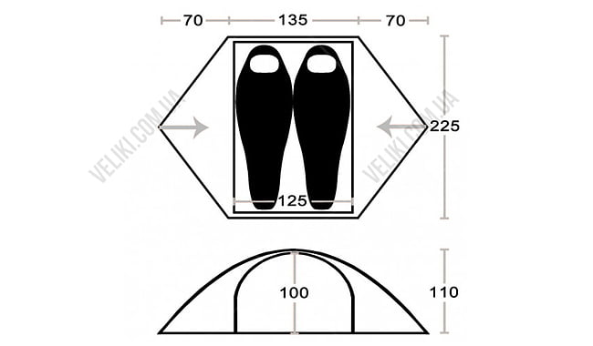 Намет Travel Extreme Drifter Alu - дополнительное фото 5