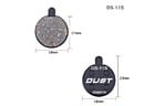 Тормозные колодки DUST DS-11S - фото 1