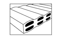 Коврик самонадувающийся Pinguin Matrix NX 25 - дополнительное фото 3