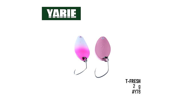Блешня Yarie T-Fresh, 25мм, 2g - фото 30