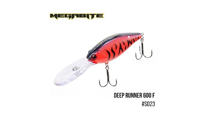 Воблер Megabite Deep Runner 600 F 80мм, 26.7г, 6м - фото 1