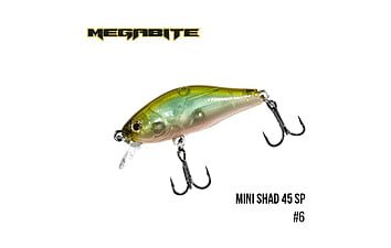 Воблер Megabite Mini Shad 45 SP 45 мм 4,3 г